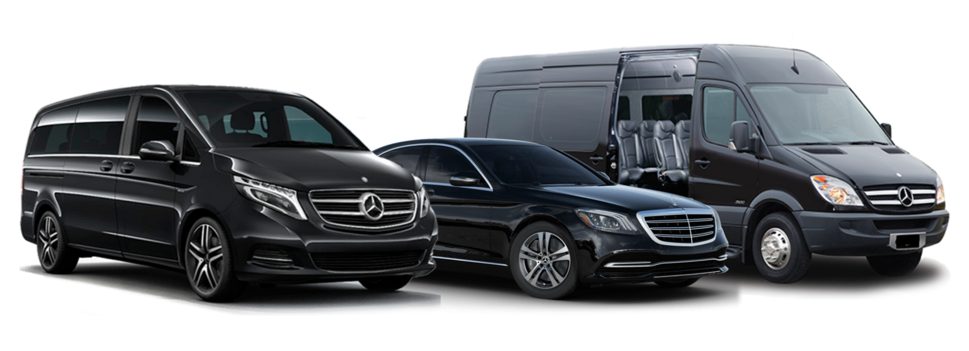 fleet with car, limousine, van and minibus for ski taxi service and airport transfer from zurich to st. moritz